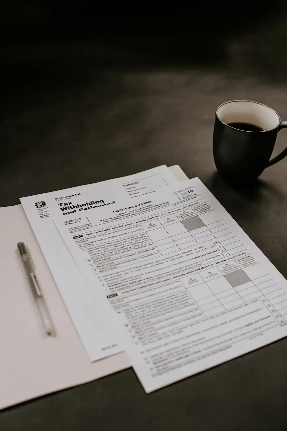Sales tax documents and financial compliance